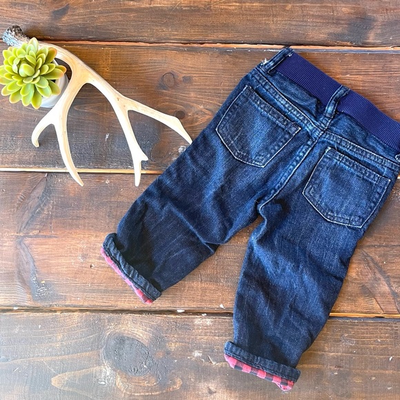 Flannel lined Gap jeans. - Picture 2 of 2